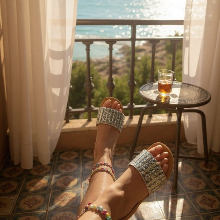 Stunning Silver Sliders