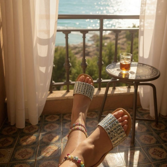 Stunning Silver Sliders