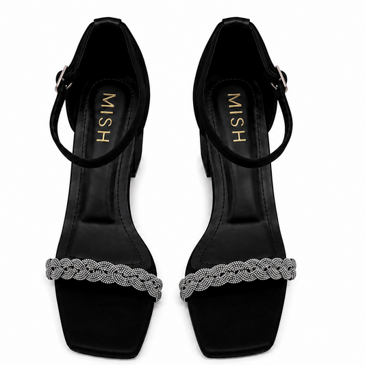 Shimmer heels