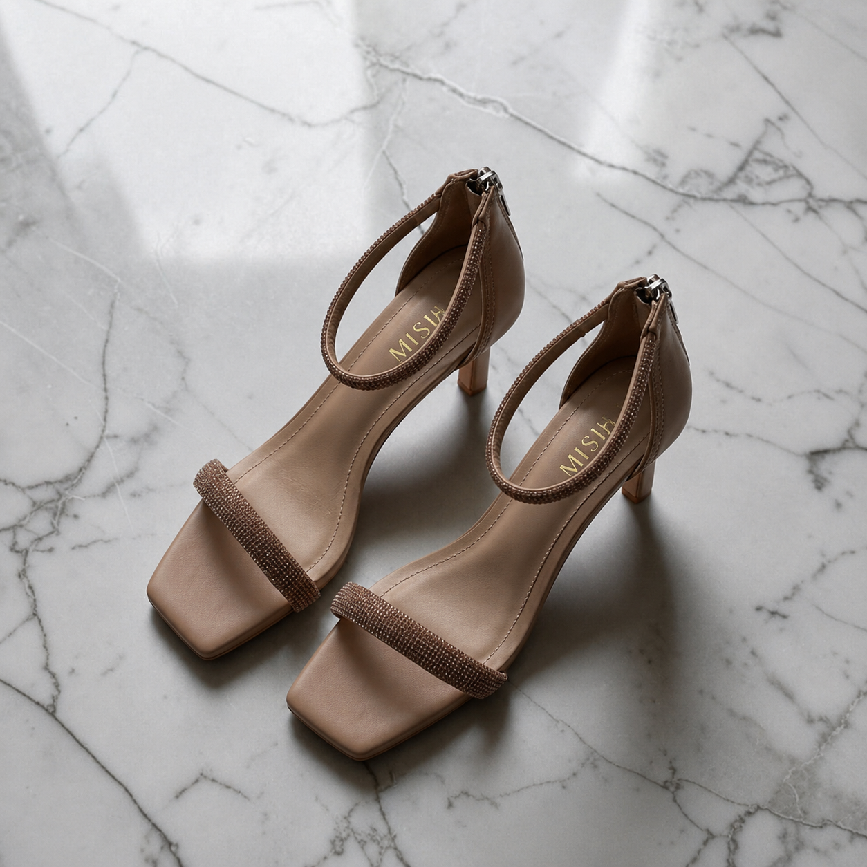 Mocha heels