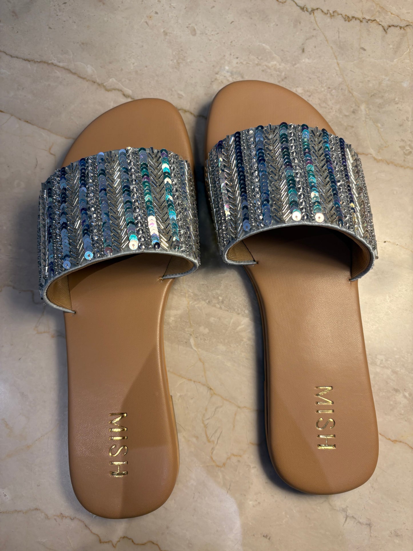 Stunning Silver Sliders